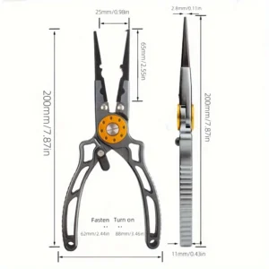 Aviation Aluminum Wire Multi-functional Fishing Pliers