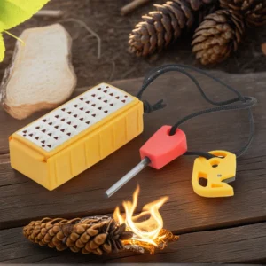 Fire Starter Tinder Maker Tool Portable Stainless Steel