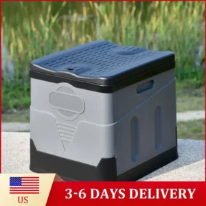 Bucket Portable Outdoor Folding Toilet