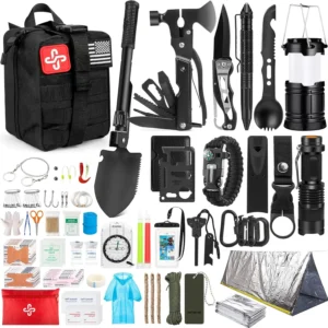 250Pcs Emergency Survival Kit with First Aid,